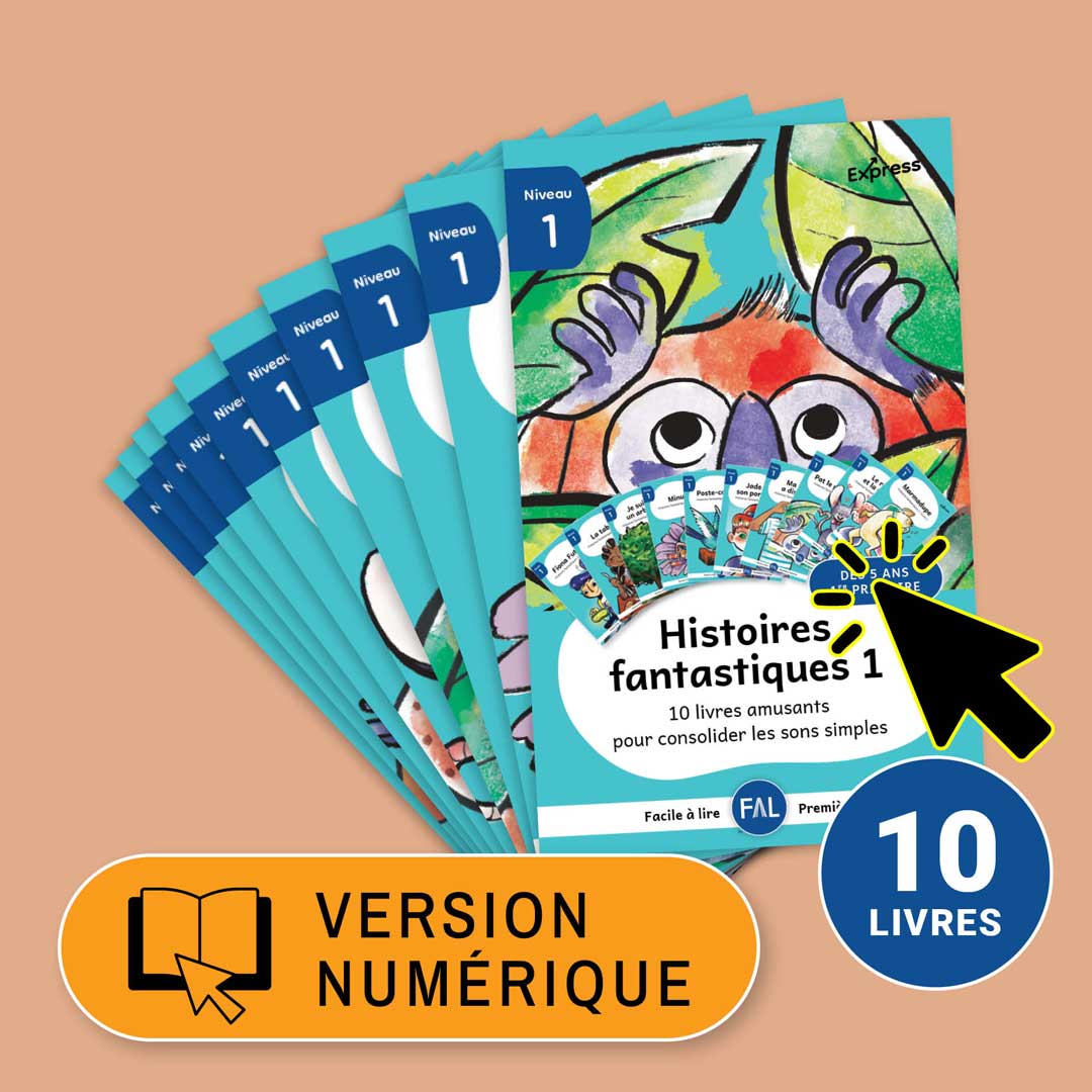 Histoires fantastiques 1 – 10 livres numériques - Licence classe - 1 an