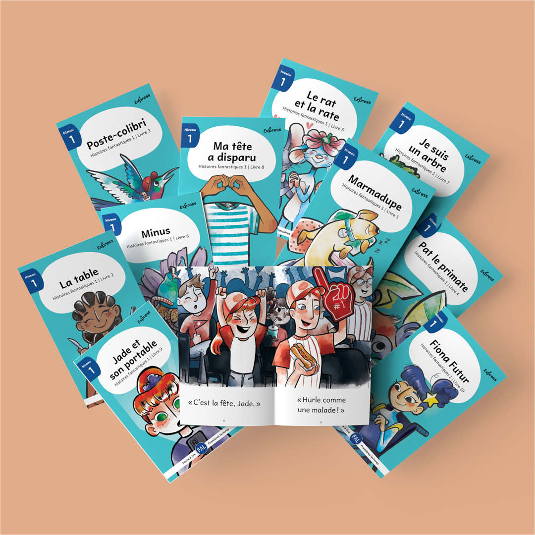 Histoires fantastiques 1 – 10 livres numériques - Licence classe - 1 an