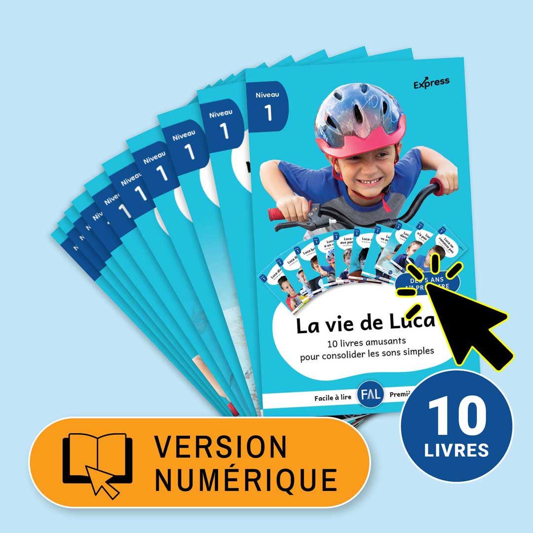 La vie de Luca 1 – 10 livres numériques - Licence classe - 1 an