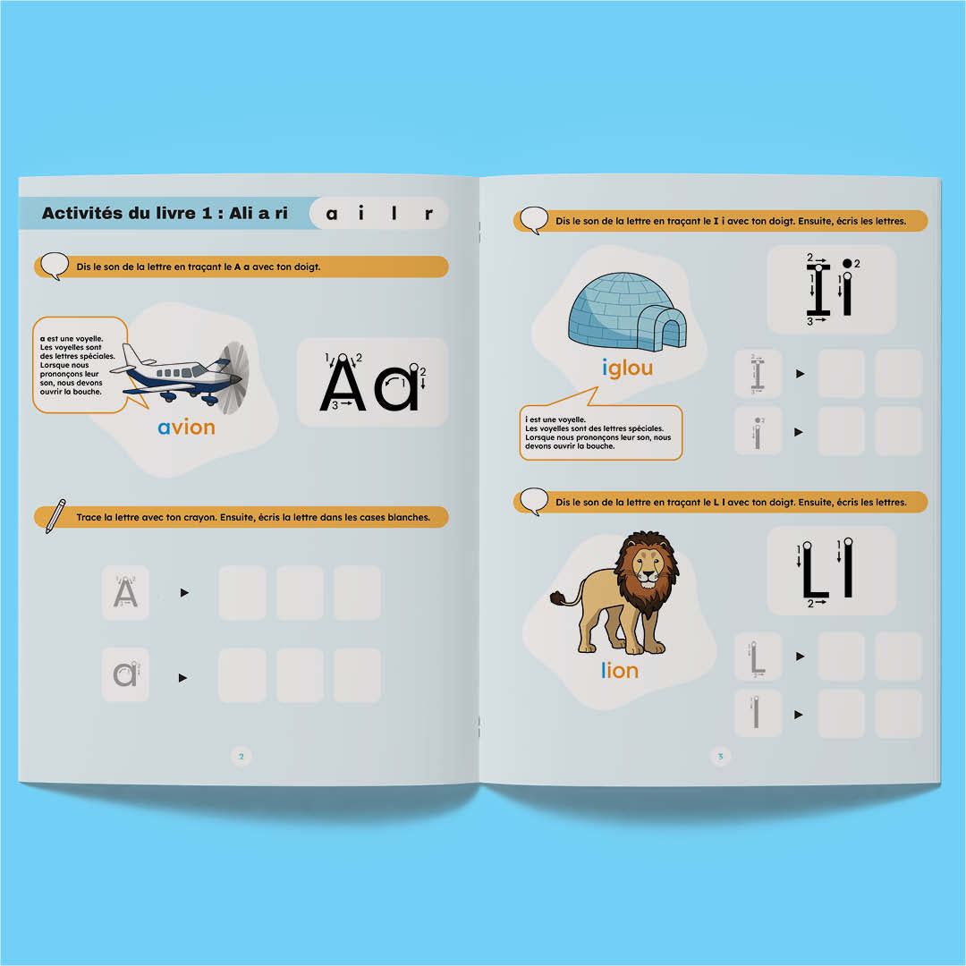 Prépare-toi avec Ali – Cahier d’accompagnement pour J'apprends 1a Ali