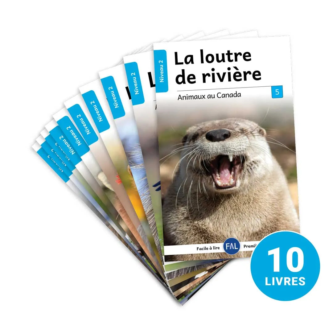 Animaux au Canada – Série de 10 livres