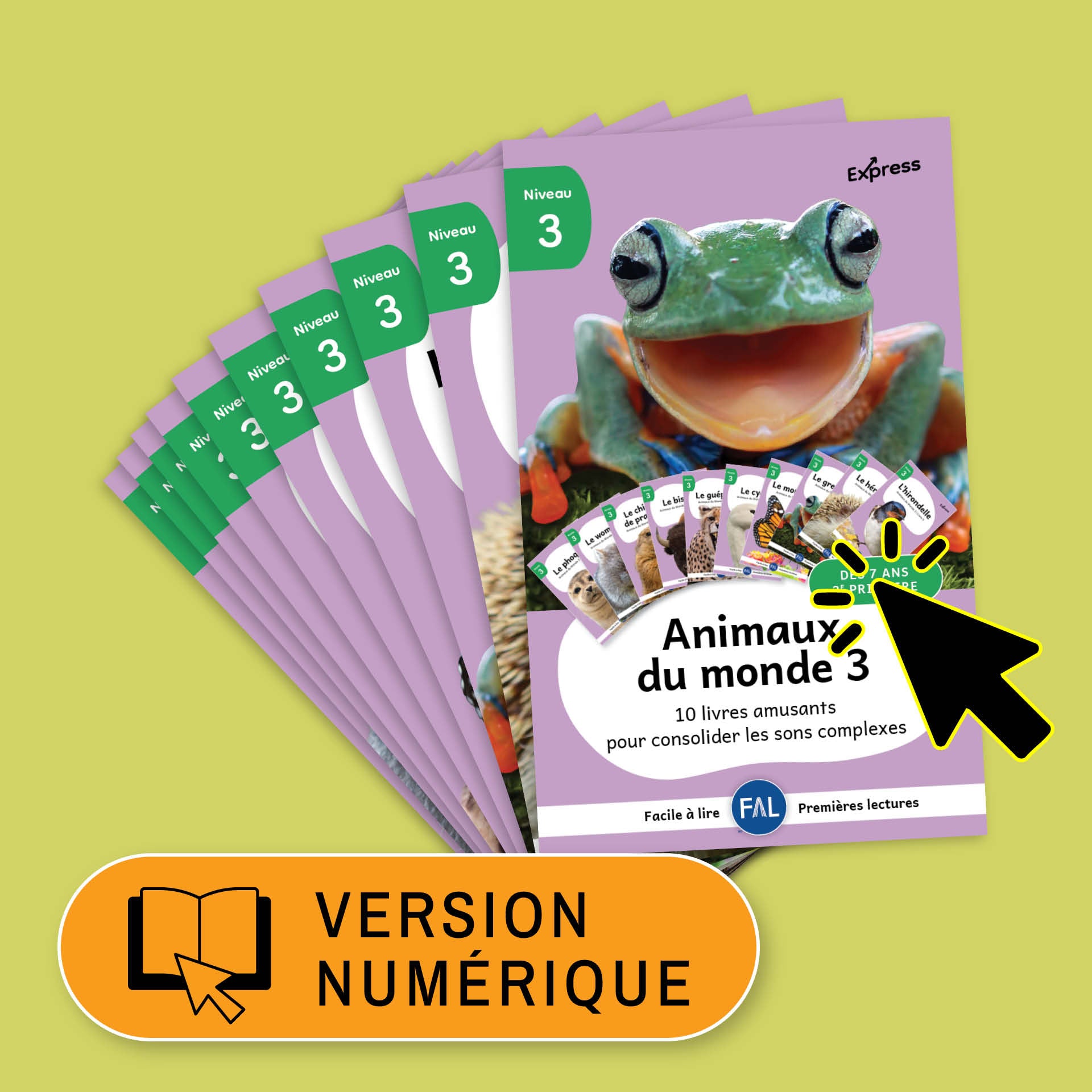 Animaux du monde 3 – 10 livres numériques - Licence classe - 1 an