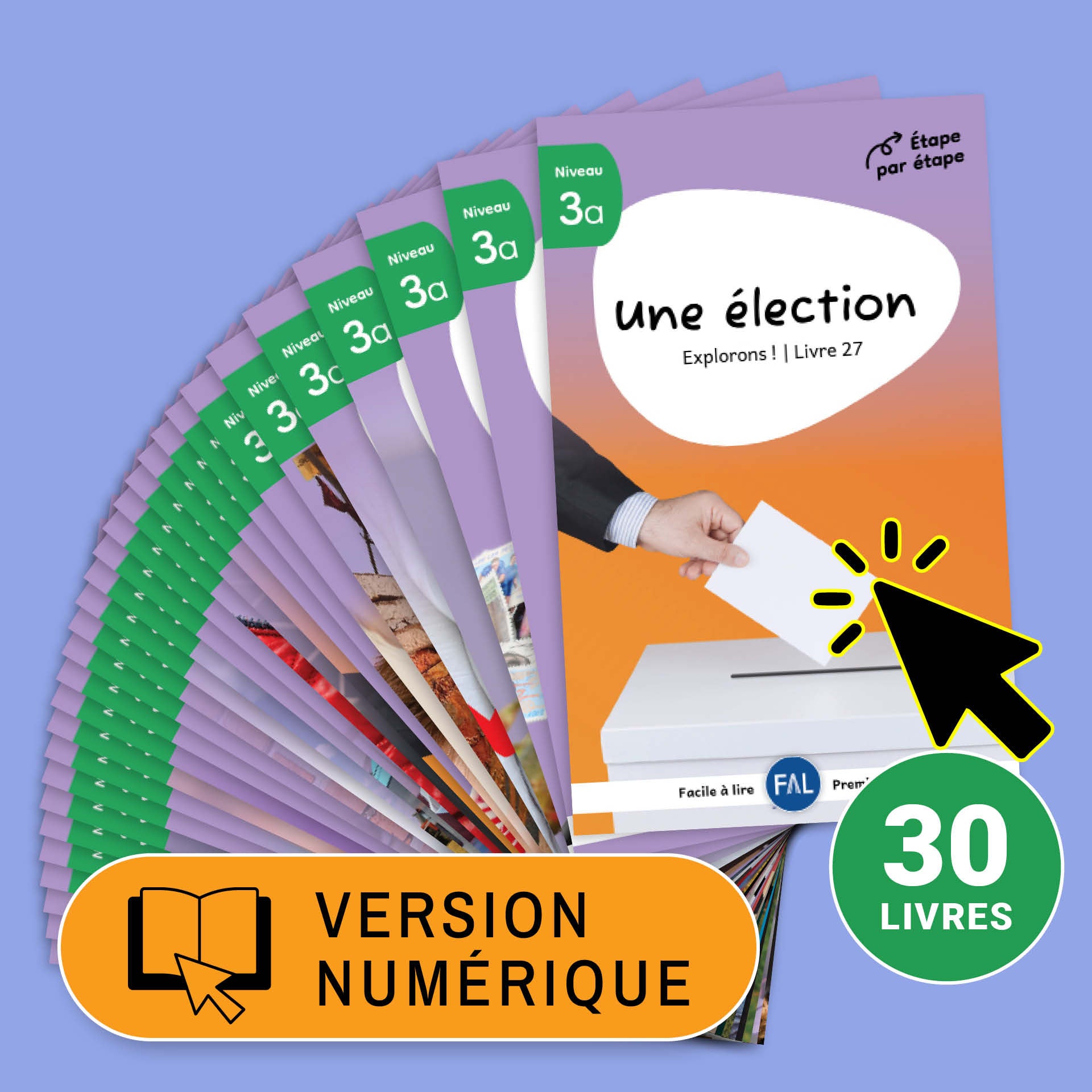 J'apprends 3a - Explorons ! - 10 livres numériques - Licence classe - 1 an