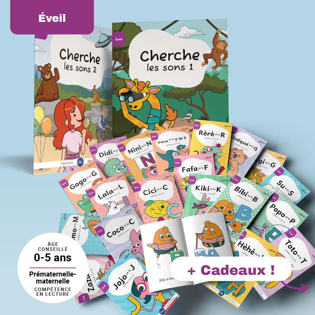 Ensemble d'éveil - 22 livres imprimés + 2 livres numériques