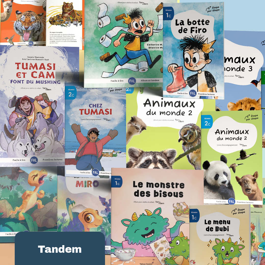 Ensemble Tandem - 18 livres imprimés + 6 livres numériques