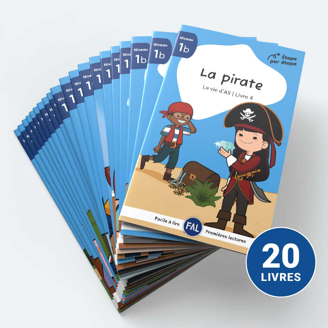 La vie d’Ali – Série de 20 livres (French beginner readers)