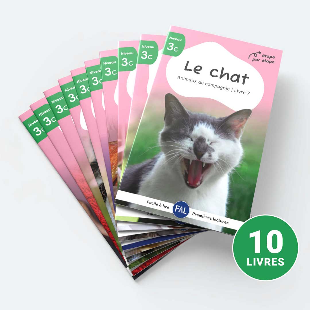 Animaux de compagnie – Série de 10 livres