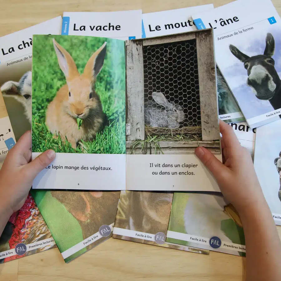 Animaux de la ferme – Série de 10 livres