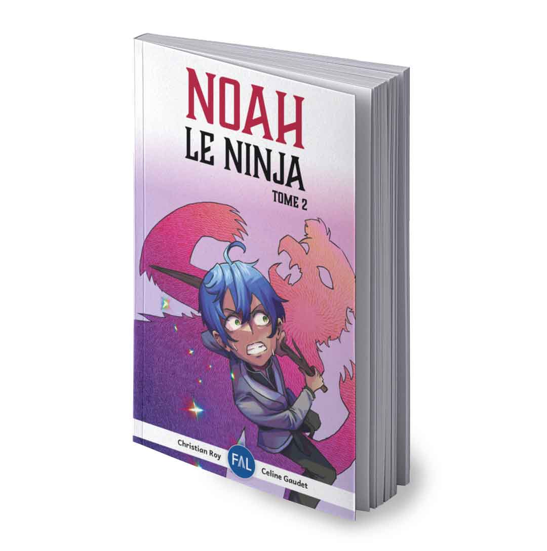 Livre décodable Noah le ninja (tome 2).