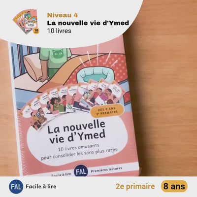 Présentation des livres de la série.
