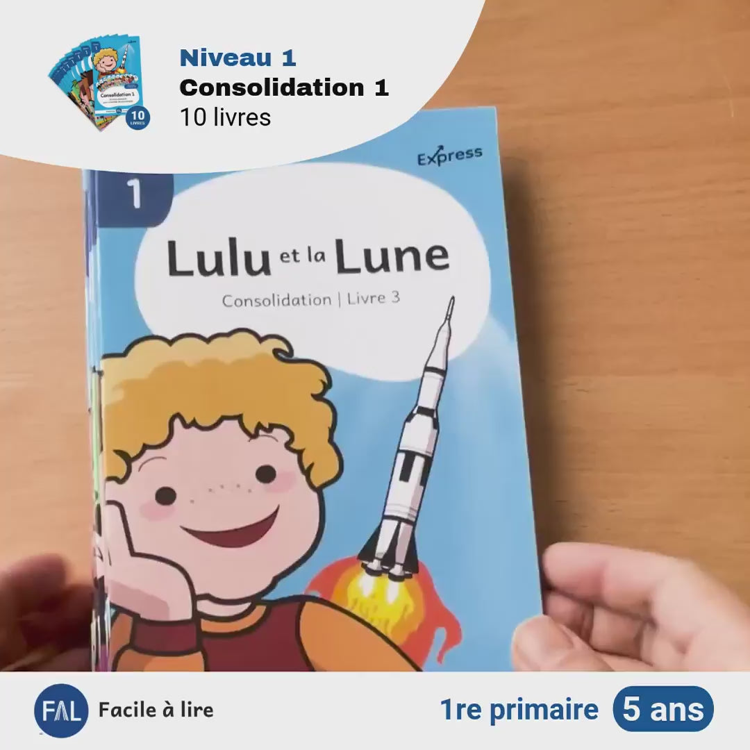 Présentation des livres de la série Consolidation 1