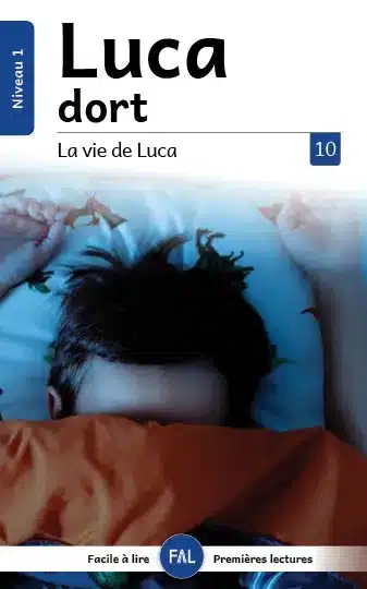 Apprendre la lecture -Couverture Luca dort