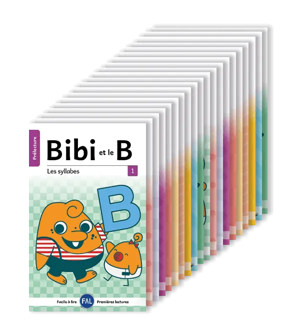 lecture syllabique -Les syllabes – Série de 20 livres