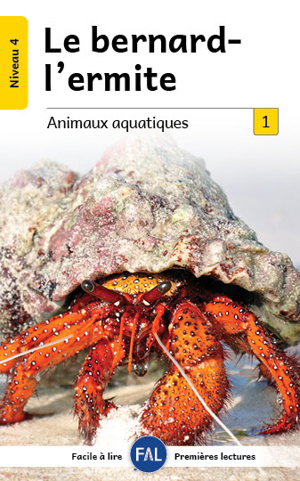 Couverture Animaux aquatiques 1 livre 1 Le bernard-l’ermite