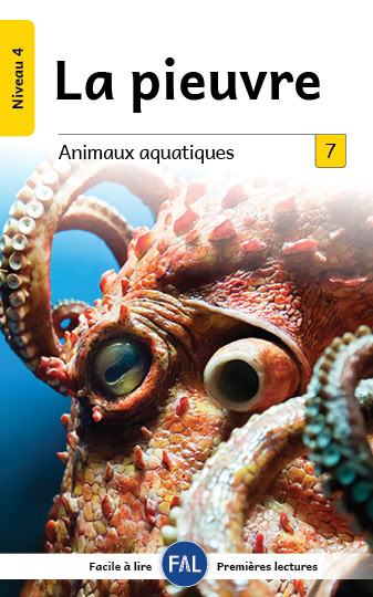 Couverture Animaux aquatiques livre 7 La pieuvre